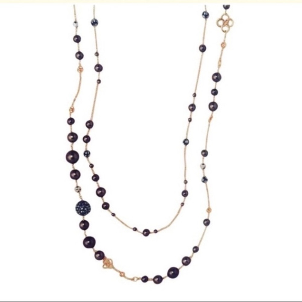 Stella & Dot | Necklace | Madeline Pearl Necklace Brown